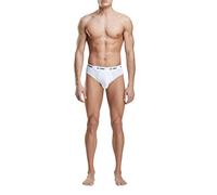 Cotonella 3 Pezzi Slip Uomo 8300S con Elastico Esterno Cotone Bielastico, Bianco, 8/3XL