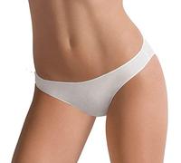 Cotonella 3 Slip Vita.Bassa 3487 Cotone Elasticizzato Invisibile (3/m, Bianco)