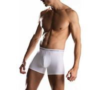 Cotonella 6 Boxer Uomo 2384 Cotone BIELASTICO Elastico Esterno Bianco E Nero 3 4 5 6 7 (4, Bianco)