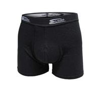 Cotonella Boxer 6 paia in cotone bielastico con elastico esterno Taglia 4 Nero