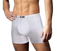 Cotonella, 6 Paia di Boxer in Cotone bielastico con Elastico Interno. Taglia 6 Colore Bianco