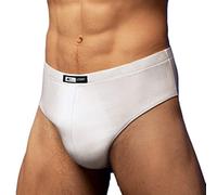 Cotonella Slip 6 paia in cotone bielastico con elastico interno Taglia 7 Nero