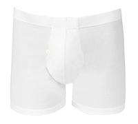 Cotonella 6 Pezzi Boxer Uomo 8308S con Elastico Interno in Cotone Elasticizzato, Bianco, 4/M