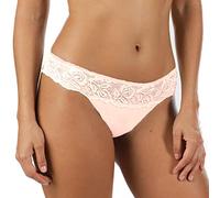 Cotonella 6 Pezzi Slip Donna Mini Realizzato in Cotone con Inserti di Pizzo Cipria 4/L