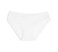 Cotonella 6 Slip Brasiliana Cotone Elasticizzato Vita Bassa Art.3942 (2, Bianco)