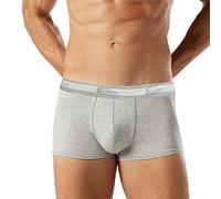 COTONELLA - Boxer Uomo Cotone Elasticizzato Pacco da 4 Bielastico Mutande Uomo Cotone Intimo Mutande Uomo Colorate alla Moda Bianchi Neri Grigio