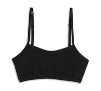 Cotonella, Brassiere in Morbido Cotone BiElastico Organico dalle Spalline Sottili in Tessuto con Regolazione Elastica Dietro - con Parte Davanti Realizzata in Doppio Strato - Art. GD441