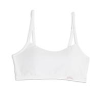 Cotonella, Brassiere in Morbido Cotone con Coppe Estraibili e Spalline Regolabili - Art. ADD22 (IT, Testo, L, B, Regular, Regular, Bianco)