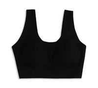 Cotonella, Brassiere Invisible in Microfibra Effetto Costa | Con taglio a vivo e coppe soft imbottite non estraibili. Art. ADC19