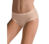Cotonella Confezione da N. 2 Midi Slip Donna Cotone BIELASTICO con Bordi Extra Comfort (IT, Testo, M, Regular, Regular, Nudo)