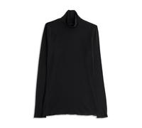 Cotonella GD283 Maglia Donna Lupetto Manica Lunga in Modal e Cashmere - Dolcevita Ultralight Morbido e Traspirante - Nero, 3/M