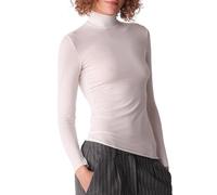 Cotonella GD283 Maglia Donna Lupetto Manica Lunga in Modal e Cashmere - Dolcevita Ultralight Morbido e Traspirante - Panna, 4/L