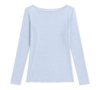 Cotonella, Maglia Donna con Scollo a Barca in Modal con Cachemire | Jersey elasticizzato con scollo a barchetta e orli ultrapiatti. Art. ADD09