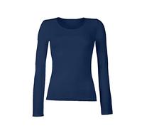 Cotonella Maglia Donna Manica Lunga in Caldo Cotone | Set 2 Magliette Intime Traspiranti Linea in&out | Maglia Sottogiacca (IT, Testo, Taglia Unica, Regular, Regular, 2/S, Blu)