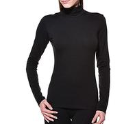 Cotonella Maglia Intima Donna Dolcevita Manica Lunga 3505, Antracite, 6