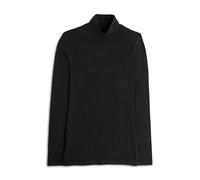 Cotonella Maglietta Mock Collo Alto Nero XL