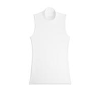 Cotonella, Maglia Senza Maniche con Collo a Lupetto - Maglia Realizzata in Morbido Cotone Bielastico Garzato internamente - Art. 3512