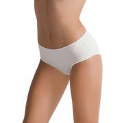 Cotonella, Midi Donna in Morbido Cotone bielastico e Finiture Invisibili - Confezione da 3 Pezzi - Art. 3488K3 - Bianco tg. 3