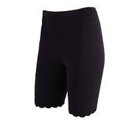 Cotonella *Offerta Risparmio Long Donna in Cotone Elasticizzato Art. 3163 - Confezione da 4 Pezzi -Bianco 8 (Nero, 7-XXXL)