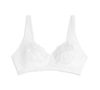 Cotonella, Reggiseno a Balconcino Emma, con Coppe in Pizzo e schiene in Microfibra, Un Reggiseno dalle Spalline rivestite in Cotone, Senza Ferretto e Senza Imbottiture - Art.CD038