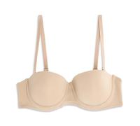 Cotonella, Reggiseno a Fascia Miriam in Morbida Microfibra, con Coppe Imbottite Preformate e con Ferretto - Art. CD003