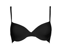 Cotonella Reggiseno con Leggera Coppa Imbottita Preformata Senza Cuciture sulle Coppe Imbottito con Ferretto Art. 019 Manuela (B, Nero, 4)
