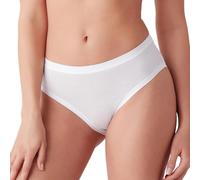 Cotonella Slip Donna Midi con Bordi Extra Comfort, Cotone Bielastico, Bianco, Nero e Fantasie Colorate, Taglie 2/S - 6/XXL, Confezione da 3 Pezzi (IT, Testo, L, Regular, Regular, Bianco)