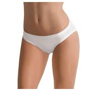 Cotonella Slip Mini Donna Cotone BIELASTICO Art. 3362 CONF. 3PZ (Nuovo Modello) (2/S, Bianco)