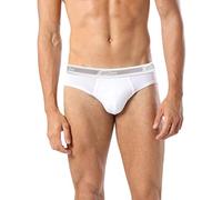Cotonella Slip Uomo Cotone Elasticizzato Pacco da 4 Bielastico Mutande Uomo Cotone Intimo Mutande Uomo Colorate alla Moda Bianchi Neri Grigio