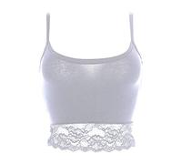 COTONELLA Top in cotone elasticizzato art. GD192-2, Bianco