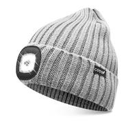 COTOP Cappello con Luce,Berretto con LED,Beanie Invernale Caldo, Regalo per Uomo o Pescatore, Unisex, per Jogging, Escursioni all'aperto, Corsa, Ciclismo di Notte