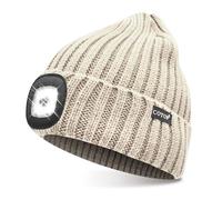 COTOP Cappello con Luce,Berretto con LED,Beanie Invernale Caldo, Regalo per Uomo o Pescatore, Unisex, per Jogging, Escursioni all'aperto, Corsa, Ciclismo di Notte