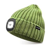 COTOP Cappello con Luce,Berretto con LED,Beanie Invernale Caldo, Regalo per Uomo o Pescatore, Unisex, per Jogging, Escursioni all'aperto, Corsa, Ciclismo di Notte