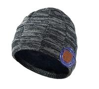 COTOP Regalo Uomo Donna Cappello Bluetooth Berretto Sci Regalo Natale Cappello Sportivi Uomo Musicale Bluetooth Lavorato a Maglia Berretto Cappello Invernali con Cuffie Stereo e Microfono Vivavoce