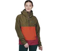 Cotopaxi Cielo Rain W - giacca hardshell - donna S Green/Red woman Pfc-Free,Recycled Polyester,Dwr