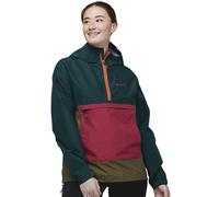 Cotopaxi Cielo Rain W - giacca hardshell - donna XL Dark Green/Red woman Pfc-Free,Recycled Polyester,Dwr