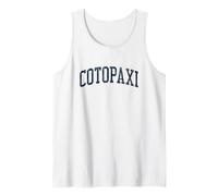 Cotopaxi CO Vintage Athletic Sports JSN2 Stampa Navy Canotta
