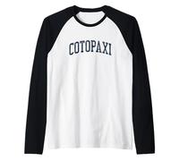 Cotopaxi CO Vintage Athletic Sports JSN2 Stampa Navy Maglia con Maniche Raglan