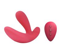 Vibratore Ricaricabile per Prostata con Telecomando Cotoxo Saddle (Rosso)