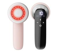 Cotsoco Massaggiatore per cellulite 4 in 1 senza cordless Body Sculpting Machine for Legs, Butt & Belly, Handheld Fat Remover with Skin Firming Function, Gifts for Men Women (rosa)