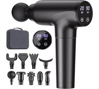 Cotsoco Pistola Massaggio Muscolare, Massaggiatore Elettrico Professionale, Massage Gun con 20 Velocità e 9 Testine per Massaggio Profondo, Regalo per Uomo e Donna
