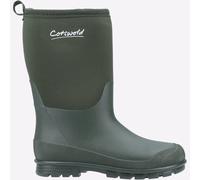 Cotswold Collinare Neoprene Junior Tutti i Terreni Impermeabile Stivali Verde