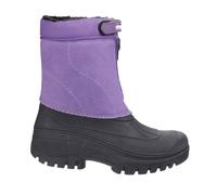 Cotswold Impresa Junior Inverno Esterno Impermeabile Stivali di Gomma Viola