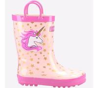 Cotswold Stivali di gomma per bambini Puddle Waterproof Pull- ON Boot Non Safety 20962 EUR 21 Rosa