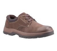 Cotswold Uomo Scarpe Classiche - Thickwood Brunito Pelle Scarpe IN Marrone, 7-12