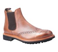 Cotswold Uomo Stivali - Siddington Commando Goodyear Guardolo IN Marrone, 7-12