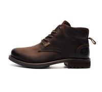 Cotswold Woodmancote Uomo Impermeabile Stivali Pelle con Lacci da Lavoro Marrone