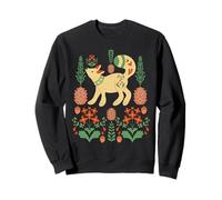 Cottage Core Winter Nordic Fox Pigna e Natura Felpa