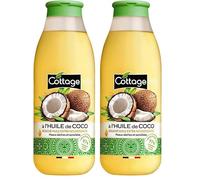 Cottage Doccia olio extra nutriente con olio di cocco pelli secche e sensibili, 560 ml (Confezione da 2)