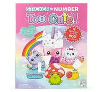 Cottage Door Press Kat Uno Sticker by Number Too Cute (Tascabile)